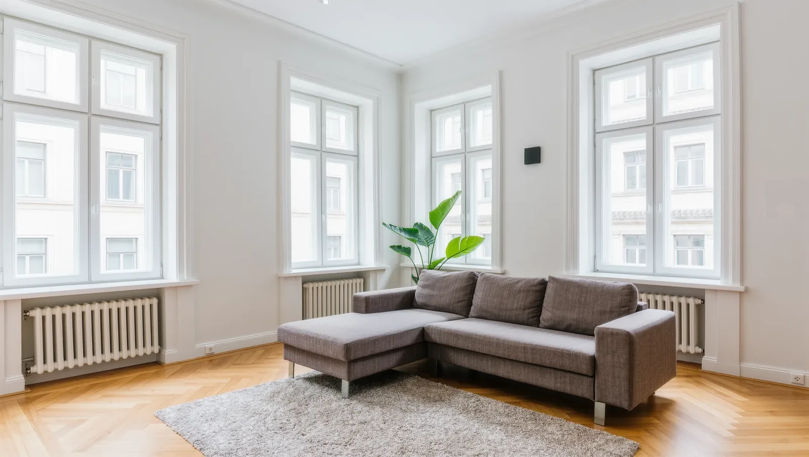 Symbolbild eingerichtetes Wohnzimmer
